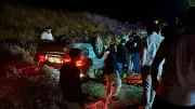 Bingöl'de Otomobil Takla Attı: 1 Yaralı