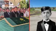 Bisikletiyle bakkala giderken canından oldu! 11 yaşındaki Alper'in cenaze namazını babası kıldırdı