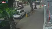 Brezilya'da kadın kanalizasyona düştü, rögar kapağı üzerine kapandı