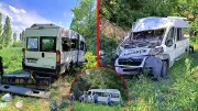 Burdur'da Minibüs Şarampole Uçtu: 2'si Ağır 8 Yaralı