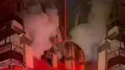 Bursa'da yangın paniği: 5 kişi dumandan etkilendi