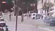 Büyükçekmece'de Ehliyetsiz Sürücü Durağa Daldı: 1 Kişi Ağır Yaralı