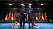 Cumhurbaşkanı Erdoğan, Almanya Şansölyesi Merz ile Görüştü