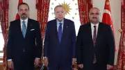 Cumhurbaşkanı Erdoğan, Kerkük Valisi Mehmet Seman Ağa ile Görüştü