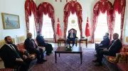 Cumhurbaşkanı Erdoğan, Patrik Maşalyan ve Sıvacıoğlu'nu Kabul Etti