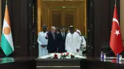 Cumhurbaşkanı Erdoğan ve Nijer Cumhurbaşkanı Tchiani ortak açıklamalarda bulundu