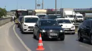 D-100'de Kentsel Dönüşüm Binasında Yangın: Trafik Yoğunluğu