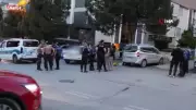 Denizli'de kadınlara pompalı tüfekle saldıran şüphelinin kaçış anı kamerada