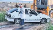 Dereye uçan araçtaki 3 çocuk öldü
