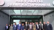 Devlet Tiyatroları Genel Müdürü Karadağlı, Bağcılar'daki Kütüphane ve Tiyatro Binasını Gezdi