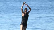 Devrim Özkan'ın Bodrum'daki Jetsurf Gösterisi