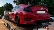 Edirne'de drift yapan alkollü sürücüye 257 bin TL ceza
