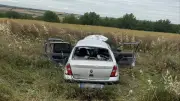 Edirne'de yoldan çıkan araç takla attı: 1'i çocuk 4 kişi yaralandı