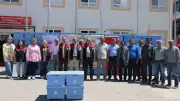 Elazığ'da arıcılara 150 kovan dağıtıldı