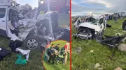 Erzurum'da Hafif Ticari Araç Takla Attı: 3 Ölü, 4 Yaralı