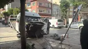 Eskişehir'de zincirleme kaza: 4 araç birbirine girdi, 9 yaralı