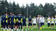 Fenerbahçe, Topuk Yaylası'nda günün ikinci antrenmanını yaptı