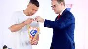 Fenerbahçe'nin rakibi Gornik Zabrze'nin başkanı Lukas Podolski Galatasaraylı çıktı