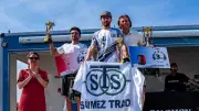 Gökçeada Ultra Trail'de 10 ülkeden 800 sporcu yarıştı