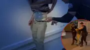 Hatay'da akılalmaz olay! Uyuşturucuyu bel ve bacağa bantla gizlemiş