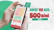 HAYAT 112 Uygulaması 2 Haftada Yarım Milyon İndirmeyi Geçti