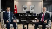 İçişleri Bakanı Çiftçi, Dışişleri Bakanı Fidan ile Görüştü