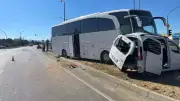 Isparta'da Tur Otobüsü ile Hafif Ticari Araç Çarpıştı: 1 Ölü