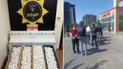 Kahramanmaraş'ta mobilyaya gizlenmiş 195 bin sentetik hap ele geçirildi