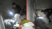 Kağıthane'de aile binasını uyuşturucu deposuna çevirdiler, peçeteye sarıp yutuyorlardı