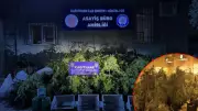Kağıthane'de operasyon! Koku gelen eve baskın: Dev uyuşturucu serası ele geçirildi