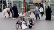 Kocaeli'de Kadınlar Arasında Üst Geçitte Dehşet: Saçtan Çekme Kamerada