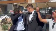 Konya'da düğünde havaya ateş eden muhtar tutuklandı, görüntüleri ortaya çıktı