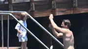 Kıvanç Tatlıtuğ Bodrum Tatilinde Oğluyla Balık Tutarak Keyifli Anlar Yaşadı