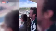 Kıvanç Tatlıtuğ ve Başak Dizer'den Heyecan Dolu Anlar! Yarışı Tribünden İzlediler