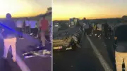 Lüleburgaz'da Lastik Patlaması: Otomobil Takla Attı, 2 Yaralı