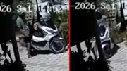 Muğla'da hırsızın rahatlığı pes dedirtti! Motosikleti çalıp kaçtı