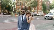 New York'ta sürpriz nikah! Hasan Can Kaya ile Duygu Karabaş evlendi