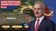 Orta Koridor'un en önemli halkası devrede! Bakü-Tiflis-Kars Demir Yolu tam kapasiteyle işletmeye başladı
