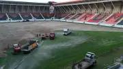 Çorum FK Stadında Süper Lig Hazırlıkları: Hibrit Çim ve Yeni Skorbord