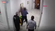 Personelini darbeden hastane müdürü açığa alındı: Tartışma anı kamerada