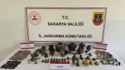 Sakarya'da evini kaçak müzeye dönüştüren şahıs yakalandı