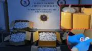 Samsun'da kiralık araçta 225 bin sentetik hap ele geçirildi, 3 gözaltı