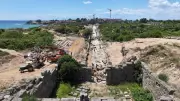 Side Antik Kenti'nde Cadde ve Sokaklar Gün Yüzüne Çıkarıldı