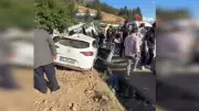 Siirt'te tır ile otomobil çarpıştı: 4 yaralı
