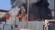 Son Dakika: Gaziantep Şehitkamil'de İş Yeri Yangını Paniği