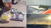 İsrail'in Gazze Filosu Saldırısında Denize Atılan Yardımlar Kıyıya Vurdu