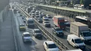 İstanbul'da bayram sonrası trafik yoğunluğu yüzde 68'e ulaştı