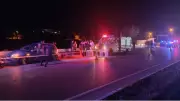 Suşehri'nde otomobil çarpışması: 1 ölü, 3 yaralı