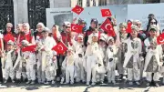 Taksim'den Ayasofya'ya Geleneksel Sünnet Şöleni Düzenlendi