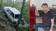 Tokat'ta feci kaza: Otomobil uçuruma yuvarlandı, sürücü hayatını kaybetti